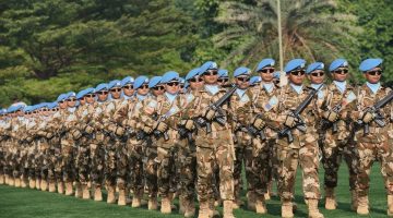 Wakil Panglima TNI Lepas Satgas Kizi TNI MINUSCA Ke Afrika Tengah