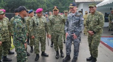 Aksi Prajurit Petarung Marinir Pukau Panglima Australia Saat Kunjungi Markas Hantu Laut