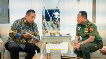 Tingkatkan Diplomasi Militer, Panglima TNI Terima Kunjungan Kerja Dubes LBBP RI Untuk Republik Islam Pakistan